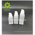 Cosmetic packaging box eye plastic push button serum slim stainless steel oval 30ml 1 oz bottle with dropper